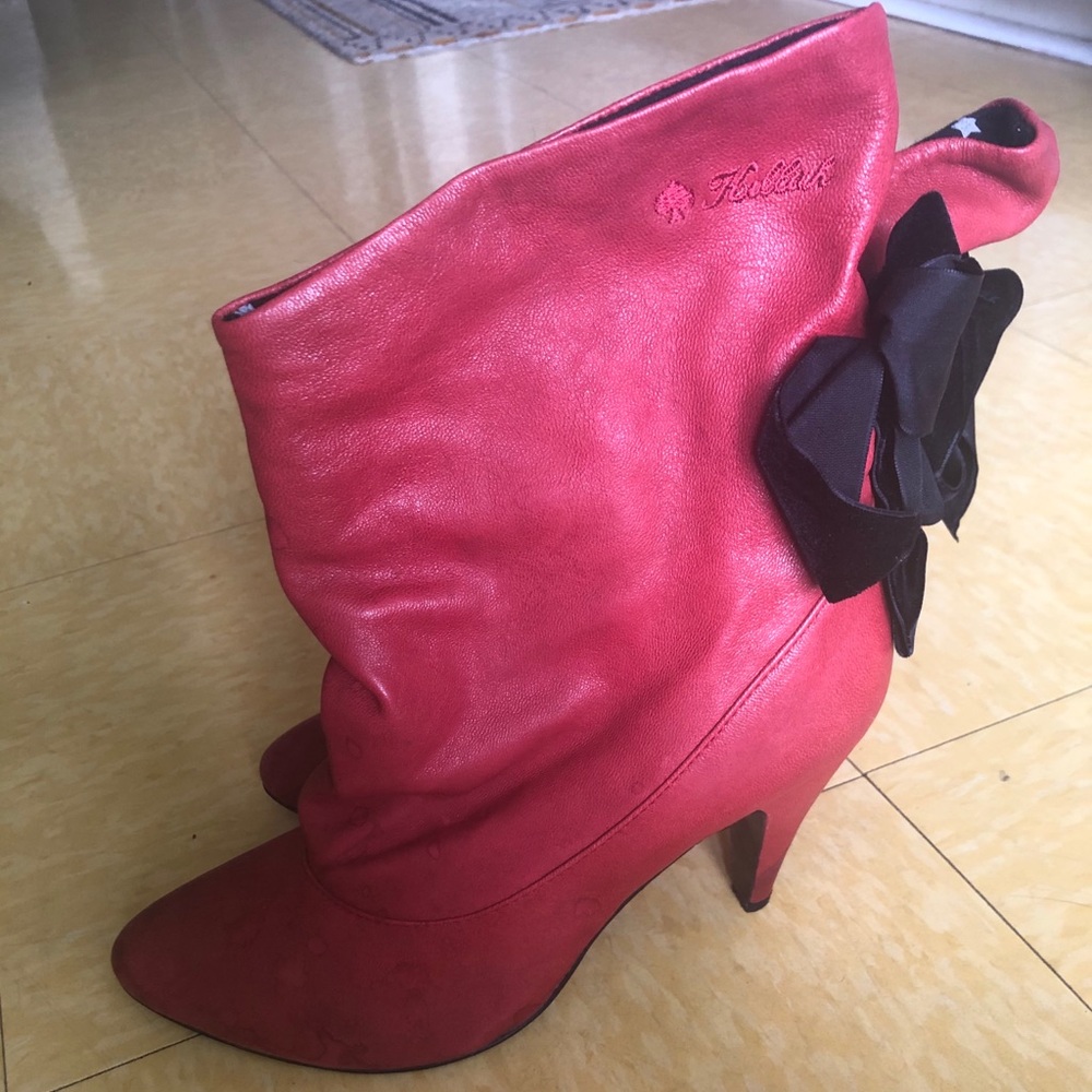 Killah Boots - Red leather
